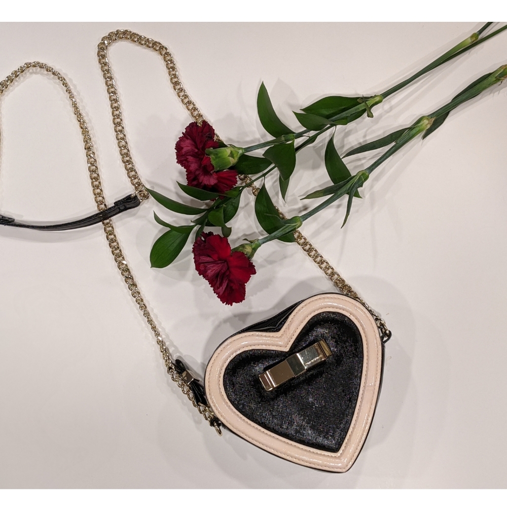Victoria Secret Heart Shaped Crossbody Bag